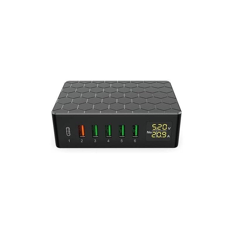Station de charge usbc  6 ports
