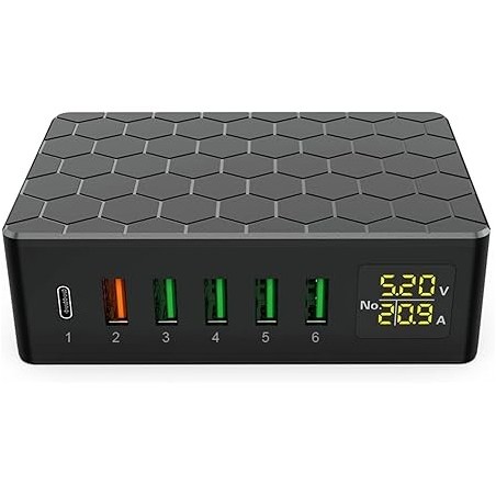 Station de charge usbc  6 ports